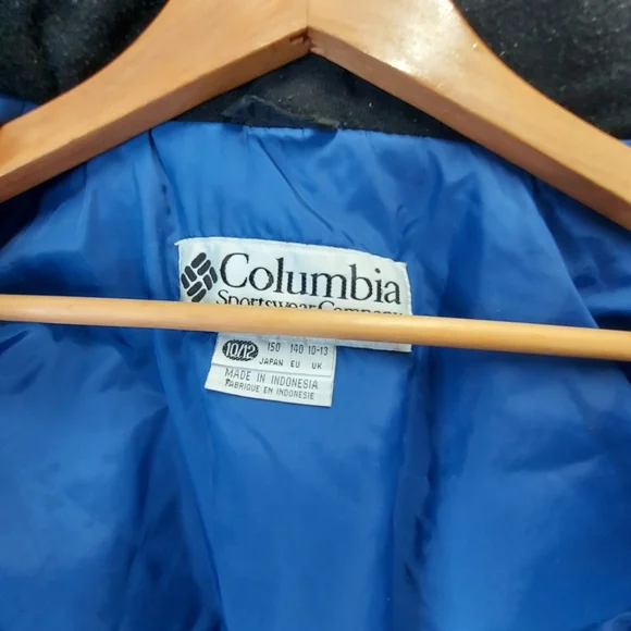 Columbia Sportswear Company Raincoat Kids 10/12 Red Doubled - Picture 3 of 9